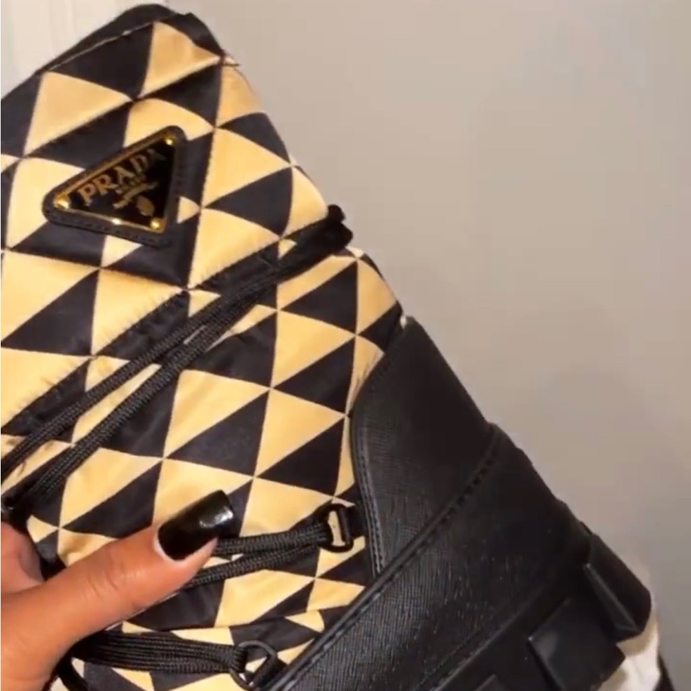 Prada moon boots brand new never worn before